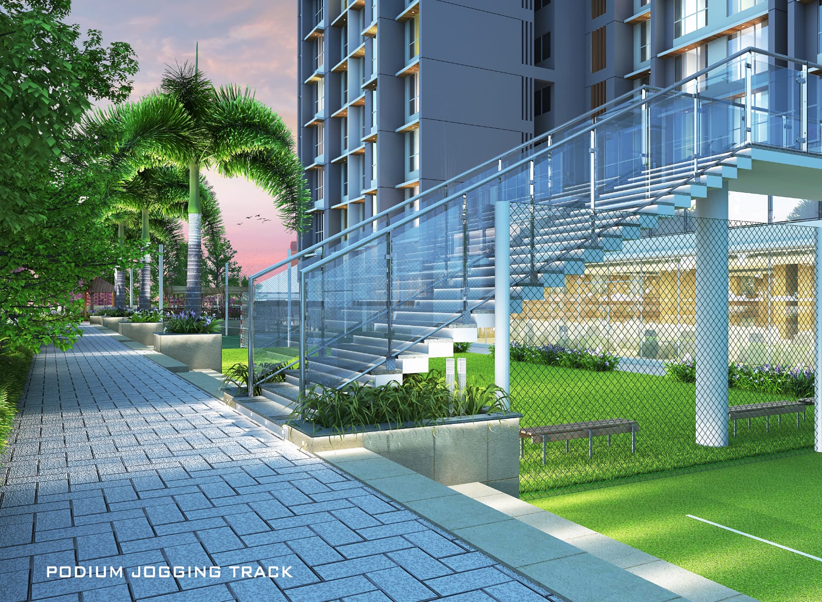 Podium Jogging Track